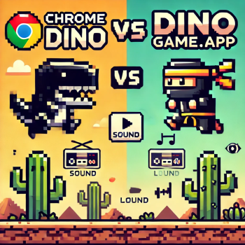 DinoGame.app vs Chrome T-Rex Game – What’s the Real Difference?